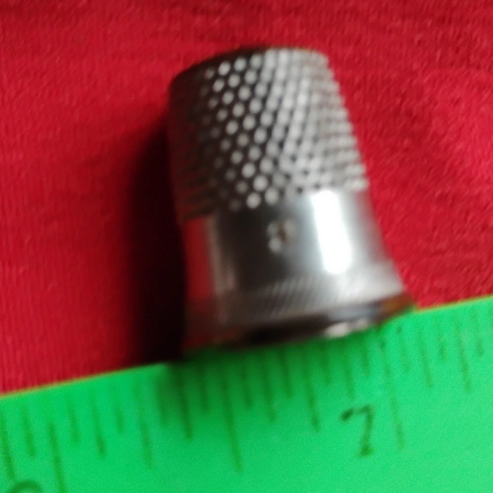 ⚜️ Vintage Metal Sewing Thimbles Lot Of 3 Sz 9